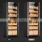 Large Custom Fuke Electronic Backwoods Humidifier Household Electrical Cigar Storage Cabinet Humidor with Led Light Window