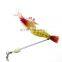 Sea Fishing Lures Transparent Shrimp Soft Bionic Fish Bait with hook Tackle Tools