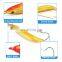6cm/7.5g Bionic hard plastic bait spoon minnow lure sinking  top water fishing lures
