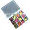 New Products 12pcs/box  Metal Spoon Sequins Spinner Lure Spinning Artificial Spoon Fishing Lure set