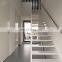 AU Straight Stairs Interior Staircase With Oak Tread&Stringer Carbon Steel Keel