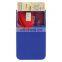 Custom Credit Card Adhesive Holder Pouch Pocket with New Design