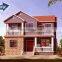 Light Steel Beautiful Appearance Insulation Prefabricated Light Steel Structure Villa House