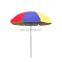 1.8m Wholesale folding adjustable outdoor sun beach umbrella for party events garden