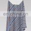 Stretch BCI Cotton Yarn Dyed Wrinkle Stripe Fabric for Dress and Shirt