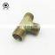 ac carbon steel plumbing hydraulic hose male tee fittings