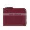 vintage cowhide leather coin case money bag card holder wallet with compartment