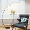 Modern Simple LED Corner Lamps Home Art Floor Light Indoor Standing Lights Acrylic Fishing Floor Lamp