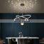 Round Ring Indoor Chandelier Nordic Modern Design LED Pendant Light for Office and Home Decoration