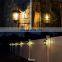 Solar Wall Lantern Outdoor Glass Solar Hanging Lantern Light Waterproof Solar Wall Sconce Light Fixture Wall Mount light