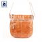 Anthracite Fitting Elegant Design Luxury Wholesale Flap Closure Type Genuine Leather Women Sling Bag Manufacturer