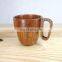 Goods In Stock Eco Friendly Wooden Unique Tea Beer Milk Coffee Handle Mug Cup With Saucer