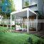 Modern Design Patio Roof Motorized Aluminum Garden Pergola For Swimming Pool