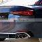 Genuine Front Rear Bumpers With Grille Flog Lamp Grille Rear Diffuser With Tips Side Skirt For Audi A5 To RS5 17 18 19 Body Kits