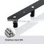 Factory manufacture various modern black durable wall decor hanging clothes towel  hook