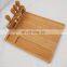 Eco-Friendly Kitchen Bamboo Charcuterie Board Set With 4 Knife Set