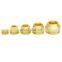 High Grade Forge Brass Flare Hex Nuts & Fittings For Refrigeration and Air conditioner Gas Fittings good quality