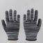 13 Gauge Polyester Thread Knitted Striped Safety Work Gloves Breathable Sweat-absorbing