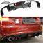 A5 S5 B9 SLine L Style Carbon Fiber Rear Diffuser Rear Bumper lip for Audi A5 Sline S5  B9 2017-2020