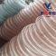 Woodworking machinery dust removal ventilation pipesPressure-resistant PU steel wire telescopic hose
