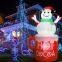 Xmas yard inflatable with Snowman inflatable – Perfect for Xmas Decor