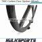 700C four spokes clincher carbon wheelset 46mm profile of 23mm width for road bicycle or fix gear cycling