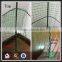 17x17mm mesh size 1x200m trellis net anti wild animal fence screening net with black line for installing