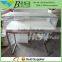 Chrome stainless steel showcase, high end furniture for jewelry