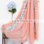Best Selling Korean Fashion Girl Maxi Small Flower Embroidery Shawl Scarf                        
                                                Quality Choice