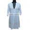 White Embroidered summer wear Ladies tops and Tunics