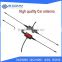 Copper Bar Car Digital TV Active Antenna Mobile Auto DVB-T ISDB-T Aerial with Amplifier Booster and SMA Connector