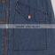 Denim lady long sleeve top hood overalls dress oem clothes design