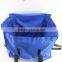 Blue color Shoulder bag Lunch PVC Bag Insulated Cooler Ice Bag Hand make