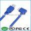 90 degree A male to microB usb 3.0 cable