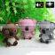 Fashion Mini Koala Bear LED Sound Key Chain Ring Bag Charm Pendant Flashlight Toy Creative Gift