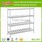 Stainless Steel Restaurant 4 Tier Plate Rack Knock-Down Shelving made in foshan