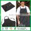 Promotion cooking apron, custom kids/adult apron, multifunction BBQ cotton apron