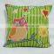 PLUS cartoon animal embroidery pillow cover