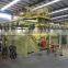 1 double route series hanger chains type continuous working head rail shot blasting machine