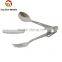 Titanium tableware Titanium Fork & titanium Spoon & titanium knife