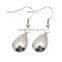 2016 Latest Fashion Design Stainless Steel Water Drop Long Drop Earring