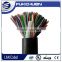 New arrived jelly filled direct burial telephone cable multi pairs 25p-200p cat3 cable armoured communication cable