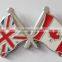 Wholesale Custom national flag pin badge/flag tinplate badge/country flag badge