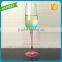 Wholesale Wine Glass Champagne Glass Colored Champagne Flute