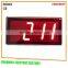 4" remote digital clock with date and temperaturer