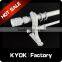 KYOK windows decorative luxury white curtain rod,factory wholesale double pole curtain rods