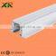 Recessed 4 wires led track rail lighting rail