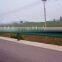 hot dip galvanized guardrail with safety ,spaying plastic two waves crash barrier for road