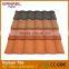 Wanael building material natural stone chip coated metal roof tiles, high quality stone metal roof tiles