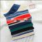 2015 simple design best selling striped men socks boat socks
